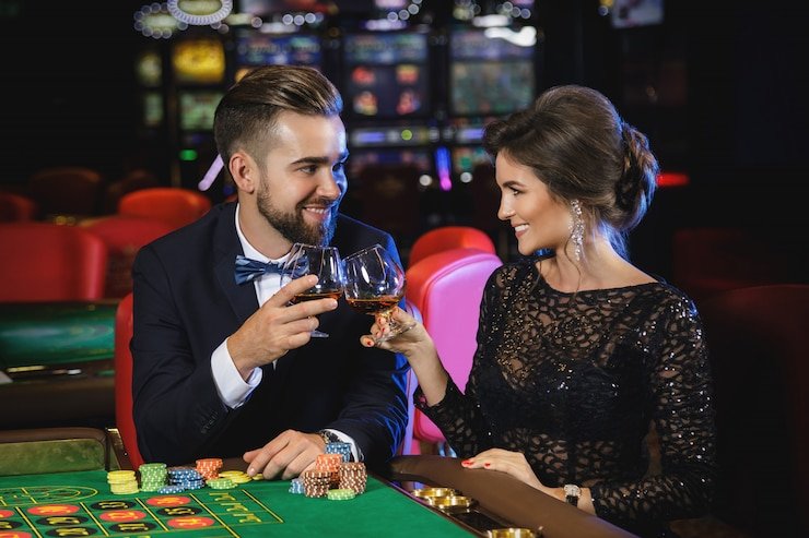 Mobile app interface showing European Roulette betting layout and live dealer video